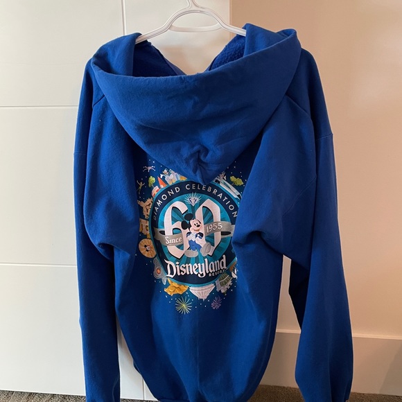 Disneyland Blue anniversary Hoodie - Picture 4 of 5